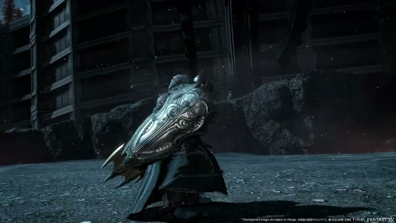 O Bastion no trailer de revelação do job (Divulgação/Square Enix)