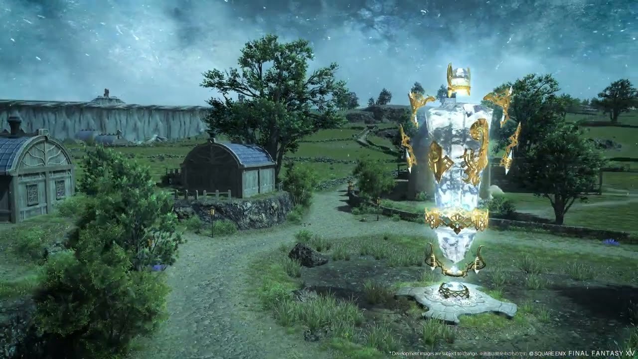 As planícies e lagos de Naglfar no trailer oficial (Divulgação/Square Enix)
