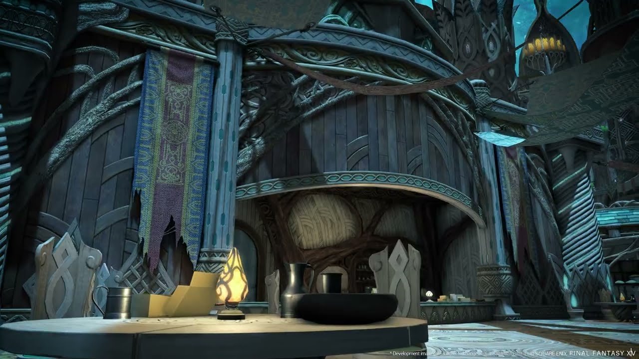 Fargarth fica protegida por uma barreira (Divulgação/Square Enix)