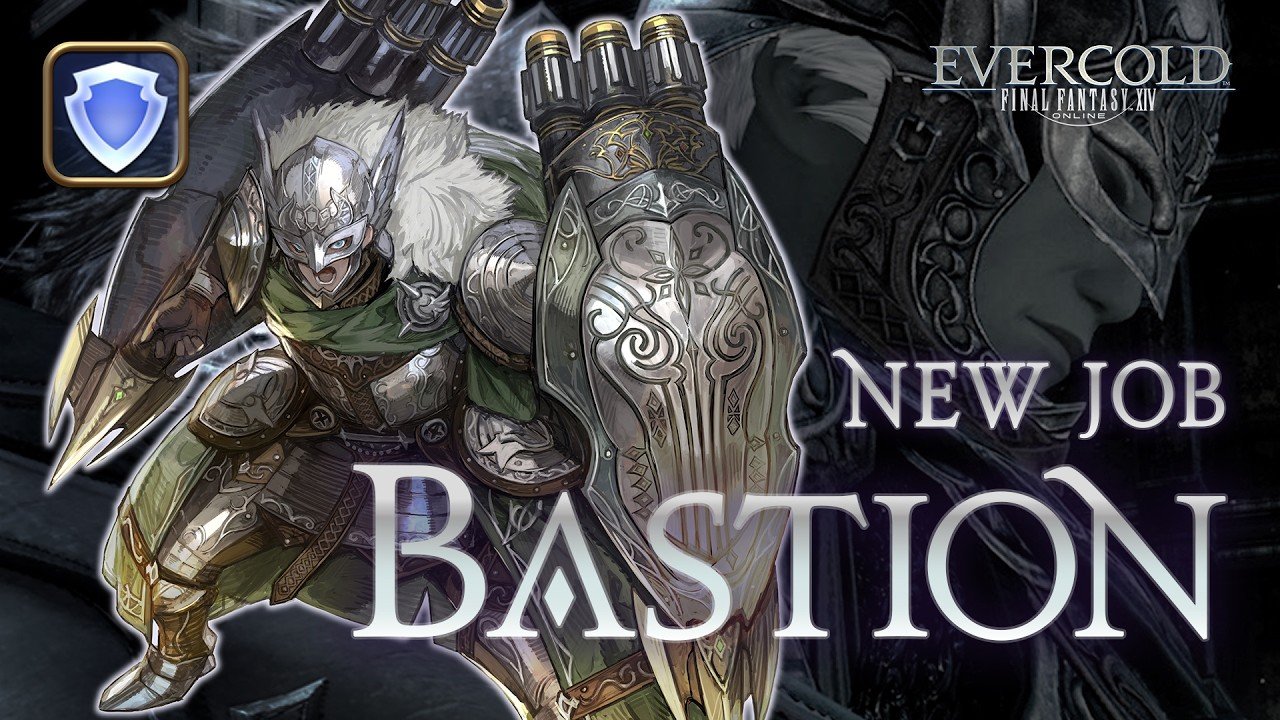 Bastion, o novo job de Final Fantasy XIV: Evercold (Divulgação/Square Enix)