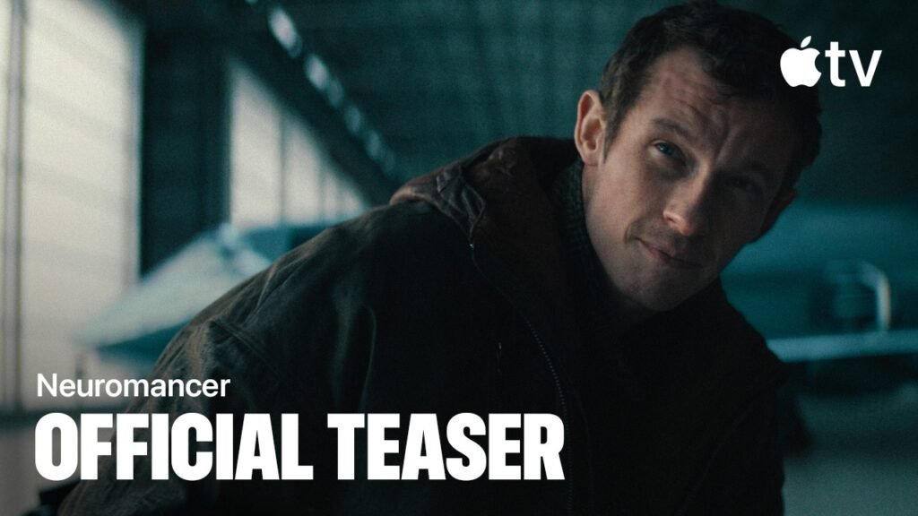 Callum Turner como Case no teaser da série Neuromancer, da Apple TV