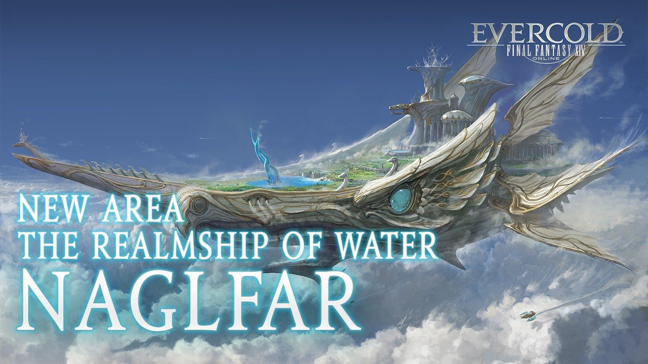 Naglfar, a Realmship da Água (Divulgação/Square Enix)