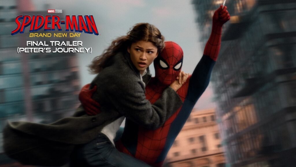 Cena de Homem-Aranha: Um Novo Dia, com Tom Holland como Peter Parker