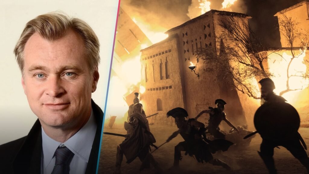Christopher Nolan e A Odisseia (Divulgação/Universal Pictures)