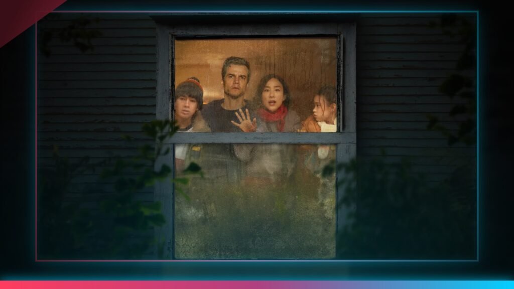 Wagner Moura e Greta Lee em cena de A Última Casa, suspense da Netflix (Divulgação/Netflix)